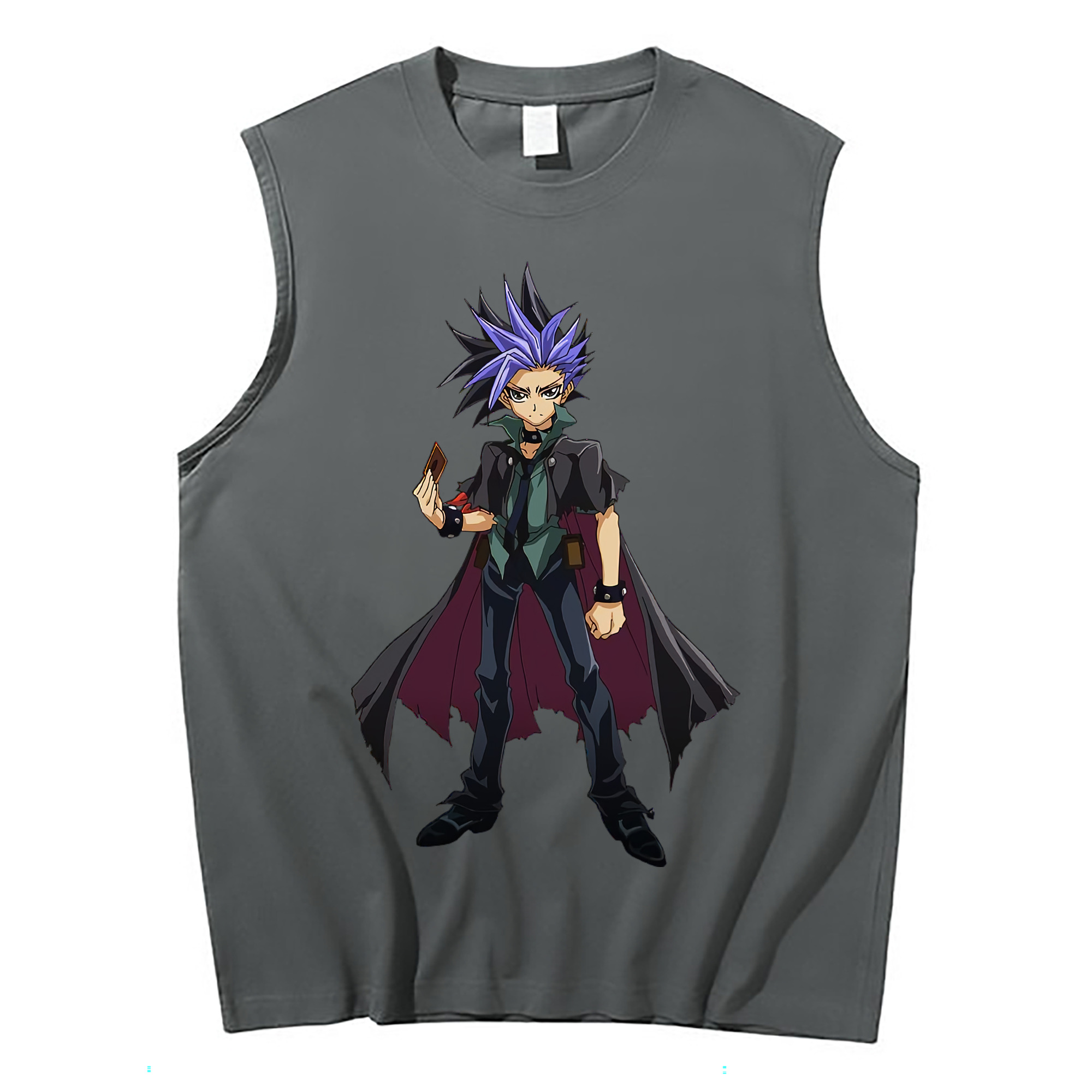 （画像用） 遊☆戯☆王 Yu-Gi-Oh! コットン100％タンクトップ（フロントプリント）